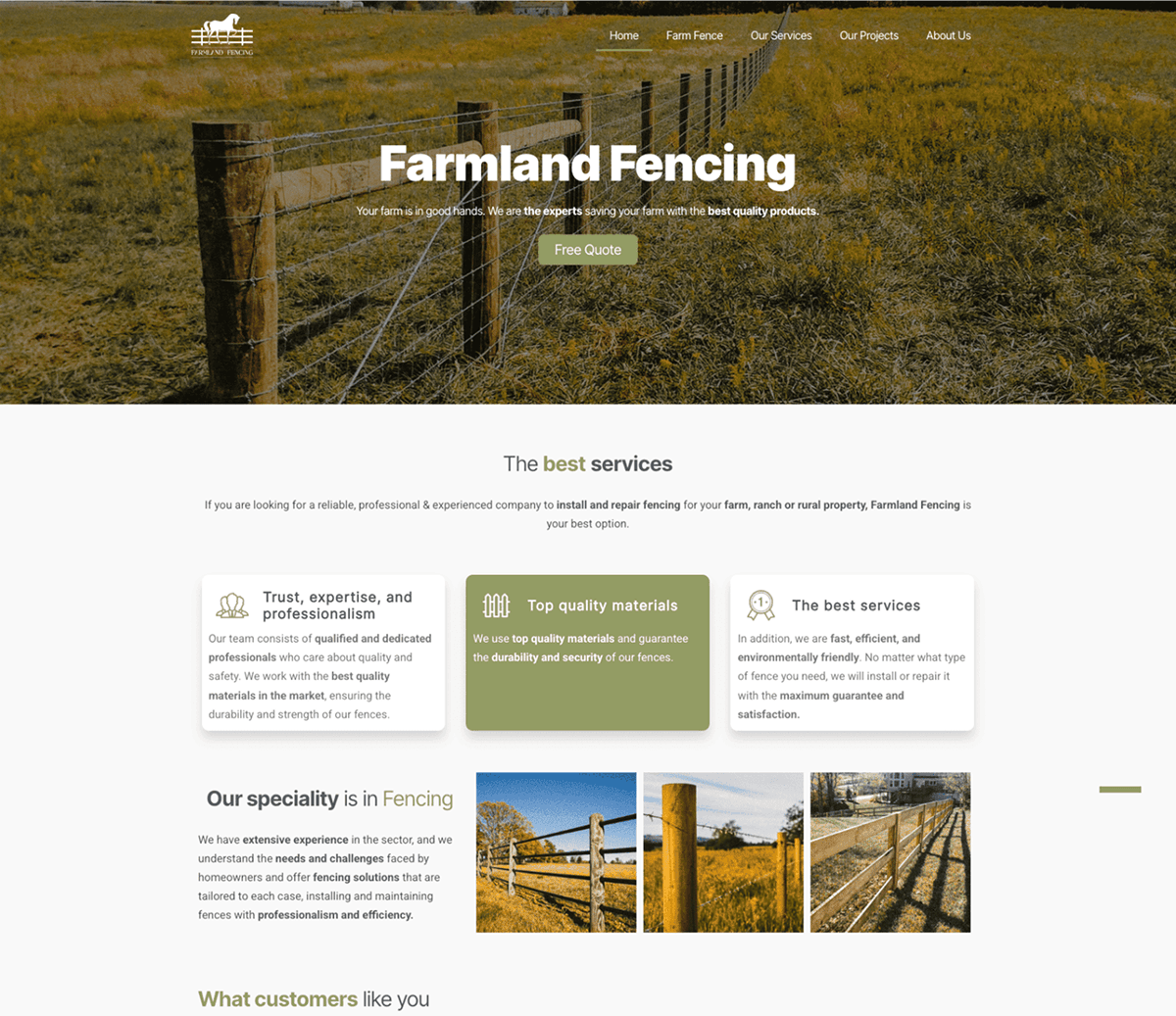 Sitio web con tema WordPress personalizado