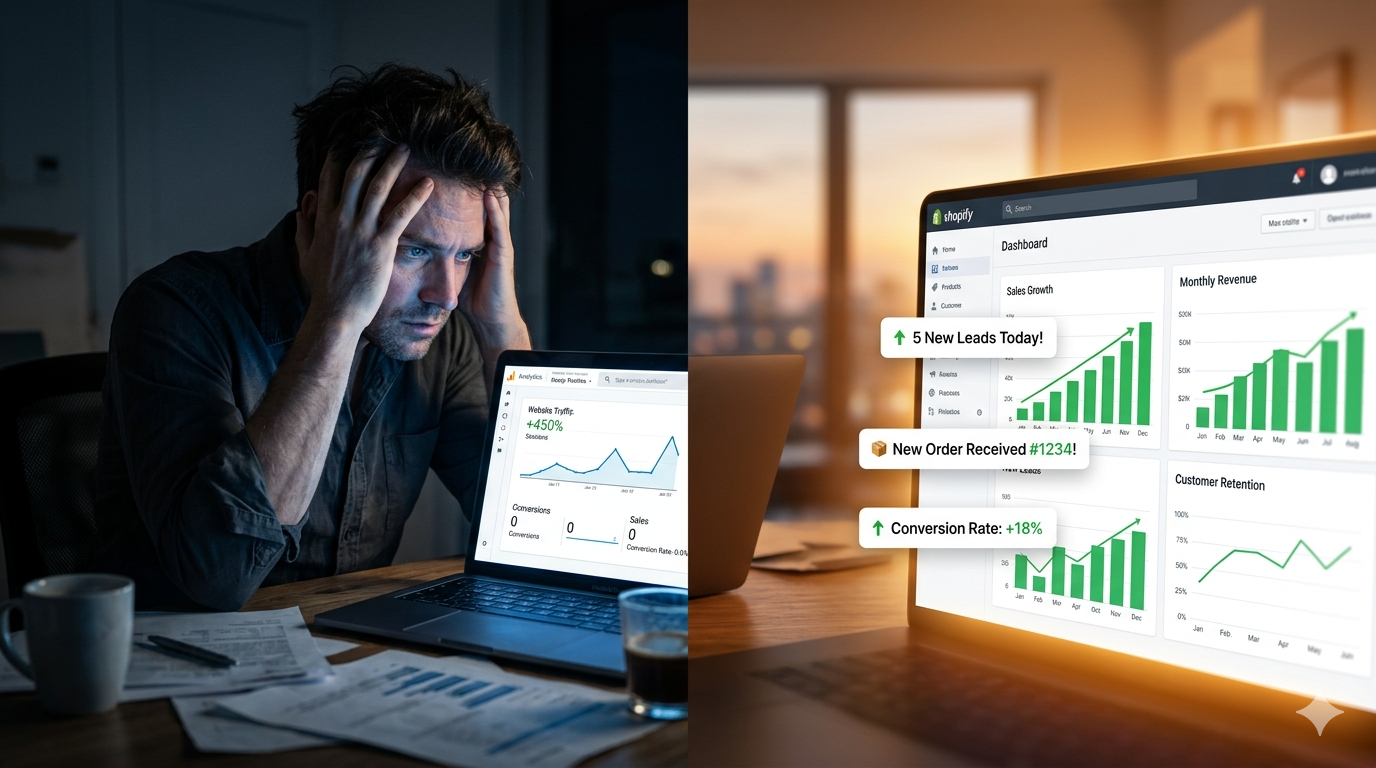 Por Qué Tu Sitio Web No Vende (Y Cómo Arreglarlo)